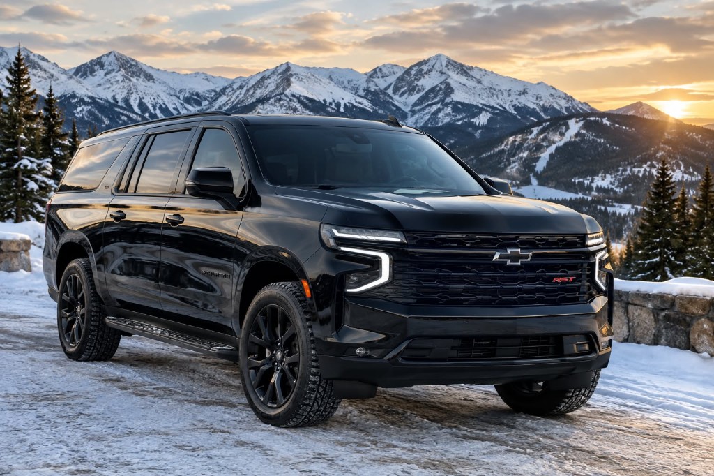 Black Chevrolet Suburban — Luxury Car RM fleet